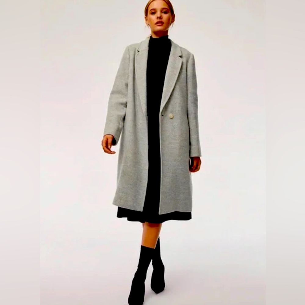 Aritzia Babaton Wool Blended Coat